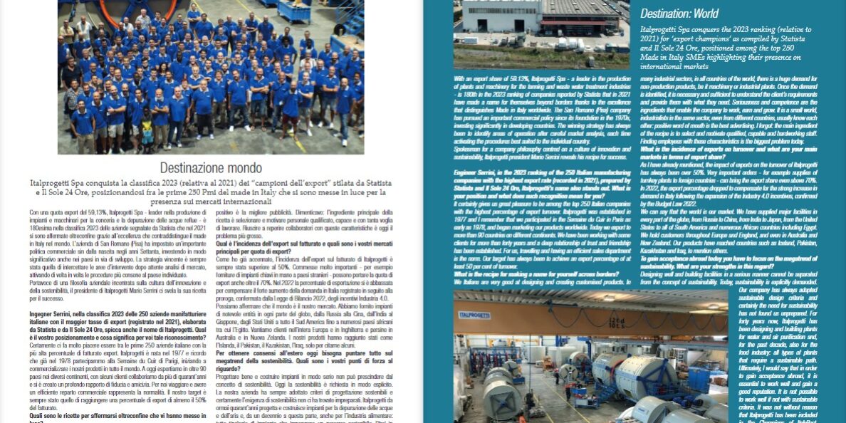 Italprogetti su MPA Style Tannery